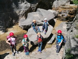 bambini in montagna