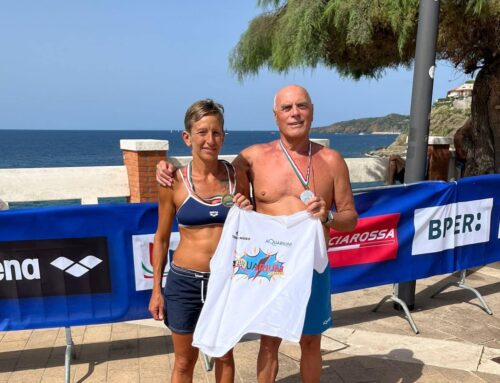 Argento e due bronzi per Gianni Scaramel e Virginia D’Anteo ai Campionati Italiani in mare aperto