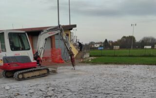 lavori pasturana centro sportivo comunale