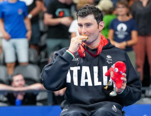 Francesco Bocciardo, medaglia d’oro paralimpica, testimonial della 12ore di Nuoto