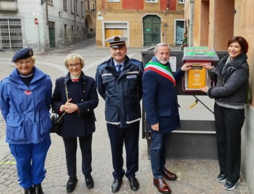 Inaugurati a Novi i defibrillatori donati dalla famiglia Rivaro alla città