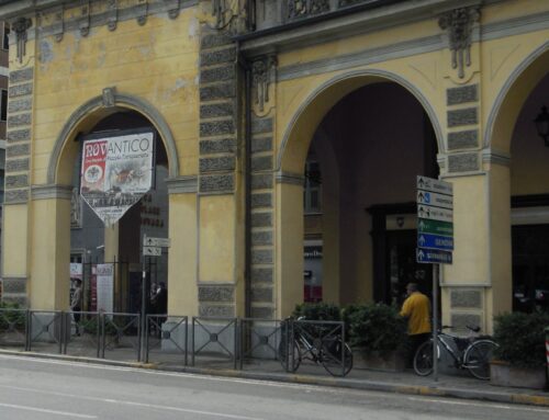 Rivoluzione in corso Marenco a Novi: pista ciclabile e terrazza nei portici vecchi