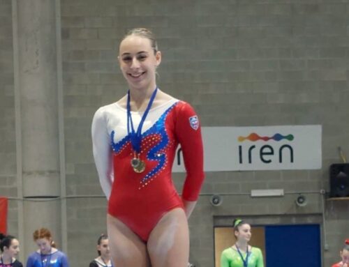 Gaia Camera della Ginnastica Serravallese conquista l’oro al Campionato Regionale