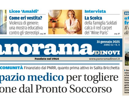 La prima pagina di Panorama di Novi: da domani il numero in digitale online